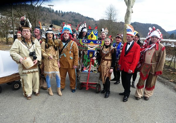 IFF beim Faschingszug Obernzell 2019